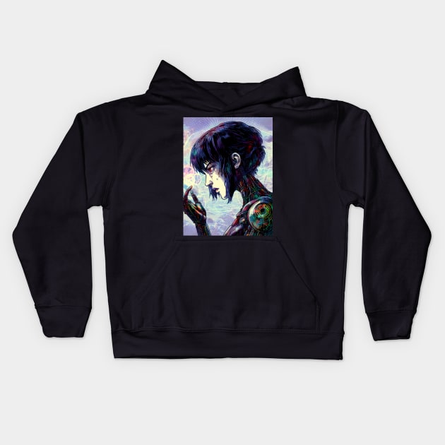 Manga and Anime Inspired Art: Exclusive Designs Kids Hoodie by insaneLEDP